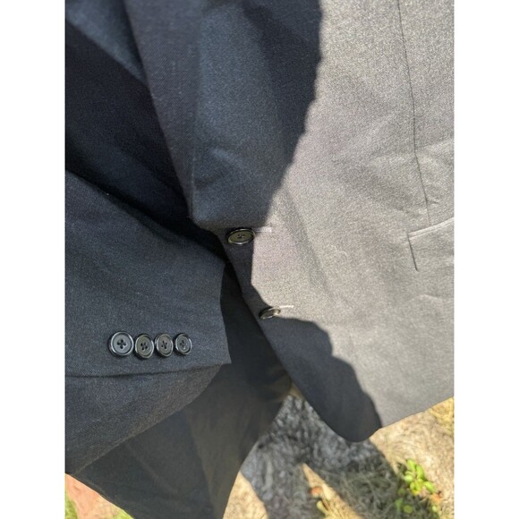 HICKEY FREEMAN Worsted Wool Bleezer Jacket Sport Coat Sz 46L UNITEHERE Union USA - Picture 5 of 8